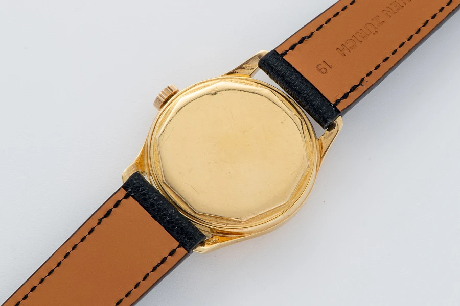 'Cuervo Y Sobrinos' Double Signed Calatrava Ref. 2532 in 18k Yellow Gold