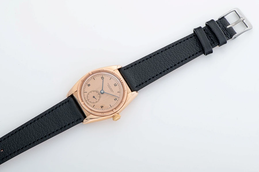 Oyster Perpetual Bubbleback Ref. 3131 in 14k Rose Gold