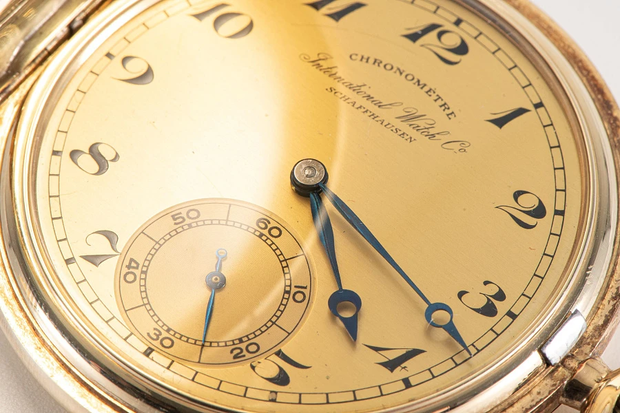 Chronomètre Pocket Watch in 14k Yellow Gold
