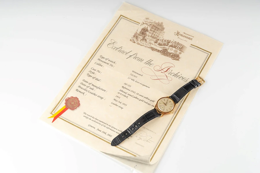 Calatrava Ref. 2545 in 18k Yellow Gold