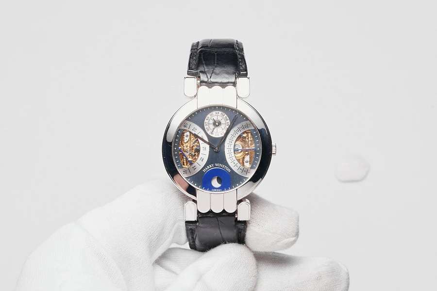 Bi-Retrograde Perpetual Calendar Moon Phase