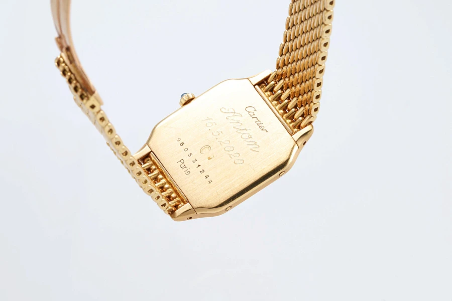 Santos Dumont Ref. 96053 in 18k Yellow Gold