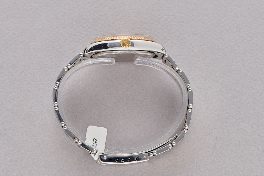 Oyster Perpetual Bicolor Ref. 5500 with 'Pink Patina'