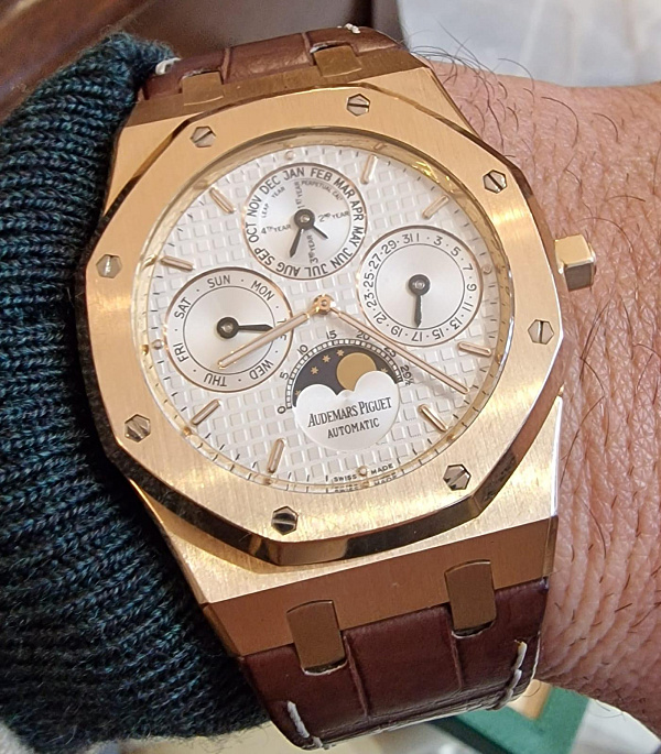 Royal Oak Perpetual Calendar 26252 Rose Gold