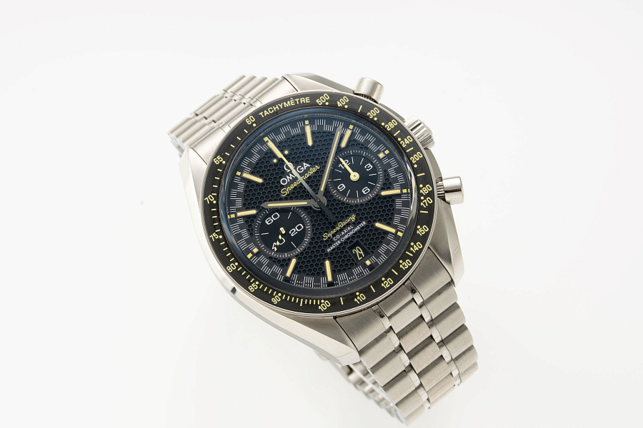 Speedmaster Racing in Stainless Steel