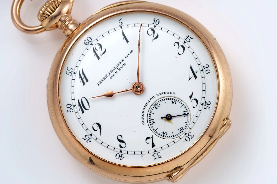 Small Pocket Watch in 18k Rose Gold