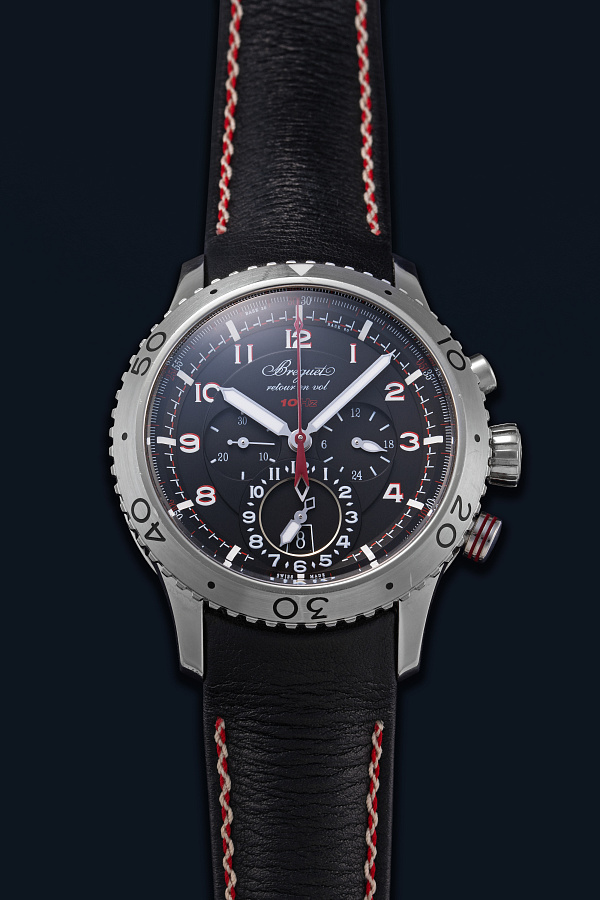 Type XXII 10Hz Chronograph GMT Ref. 3880 in Stainless Steel
