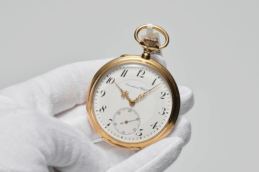 IWC Open Face Pocket Watch