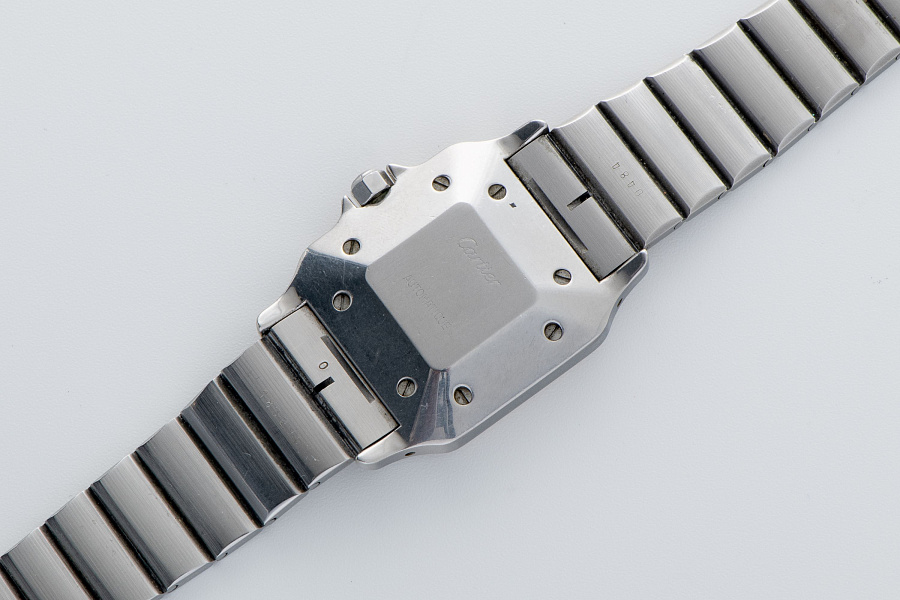 Santos Automatic Ref. 2961 in Stainless Steel and 18k Yellow Gold