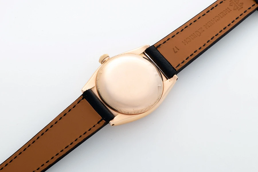 Oyster Perpetual Bubbleback Ref. 3131 in 14k Rose Gold