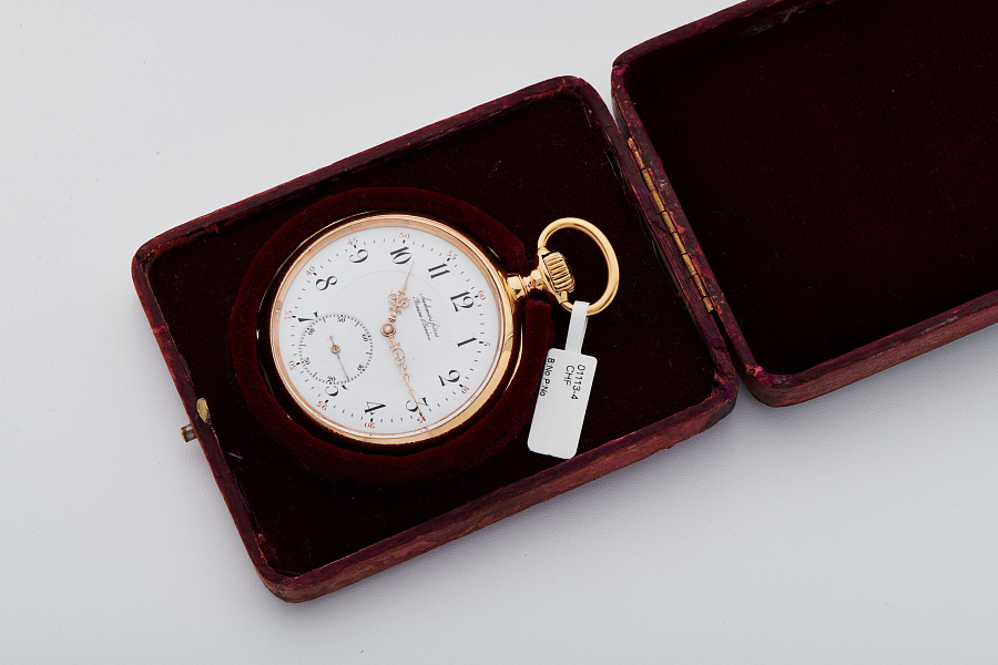 Triple Chime Minute Repeater Pocket Watch in 18k Yellow Gold