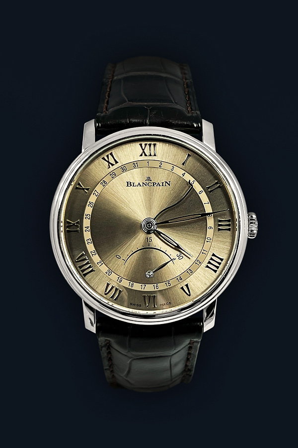 Villeret Ultraplate Seconde Rétrograde White Gold