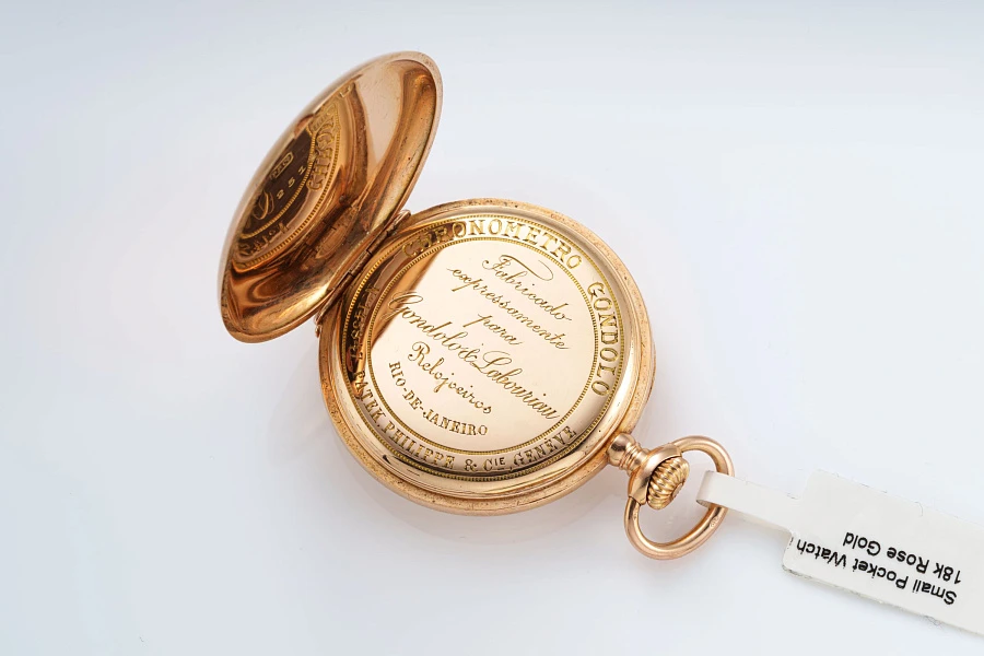 Small Pocket Watch in 18k Rose Gold
