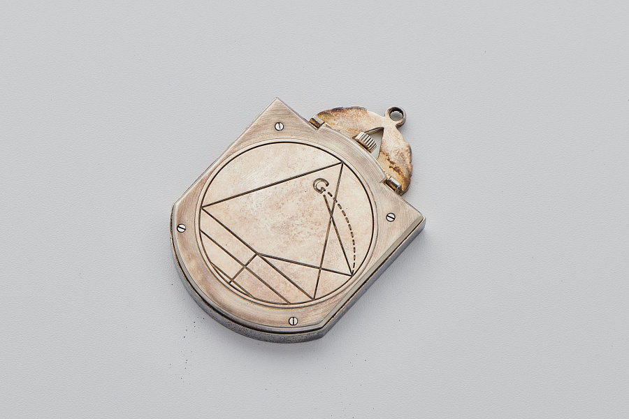 Freimaurer Pocket Watch in 925 Silver