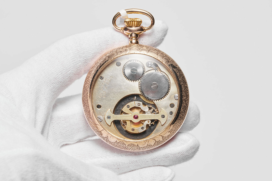 Jay's Open Face Tourbillon Pocket Watch