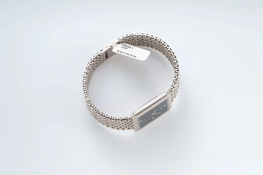 Onyx Dial Protocole Ref. 91542 S2 in 18k White Gold