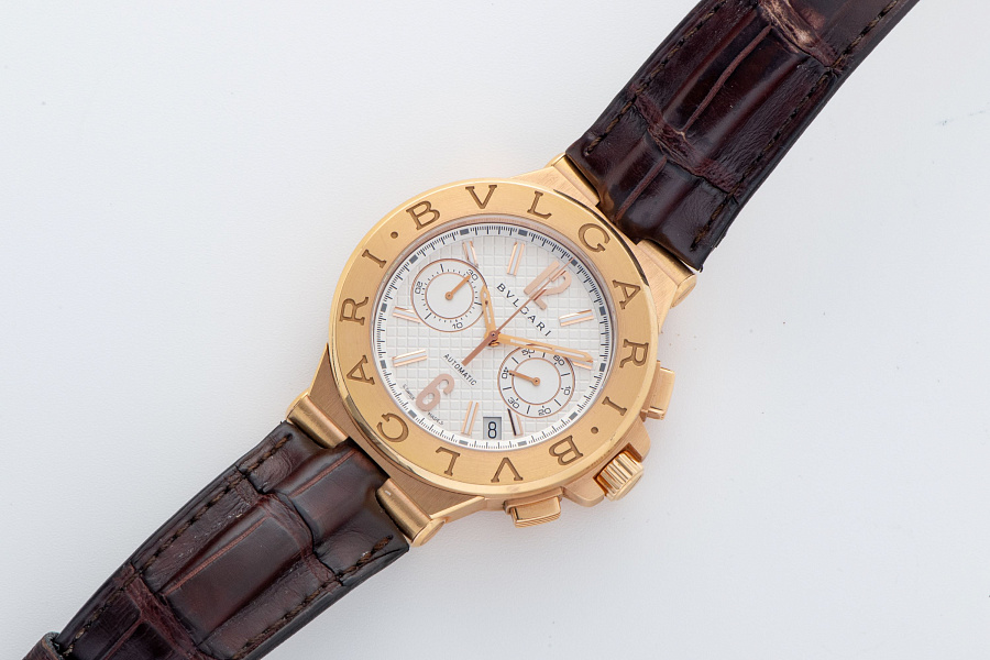 Diagono Chronograph Ref. DGP 40G CH in 18K Rose Gold