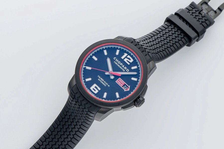 Mille Miglia GTS Black Edition Ref. 8565 in DLC-coated Stainless Steel