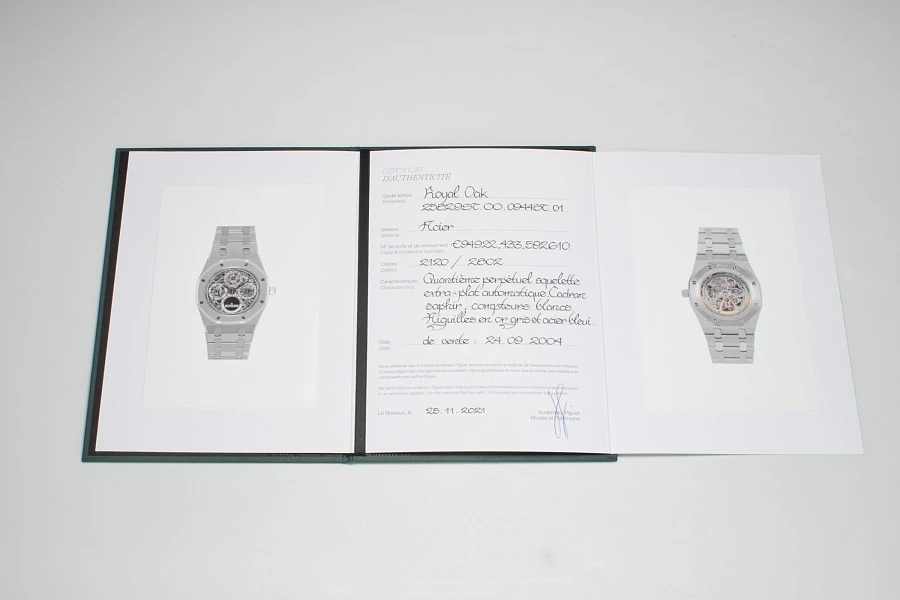 Royal Oak Perpetual Calendar Skeleton