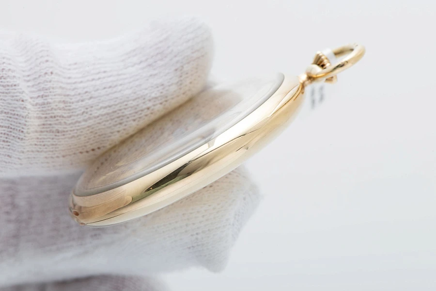 Pocket Watch in 14k Yellow Gold