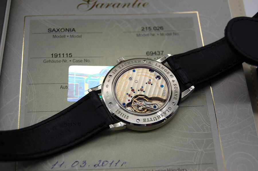 Saxonia 18k White Gold
