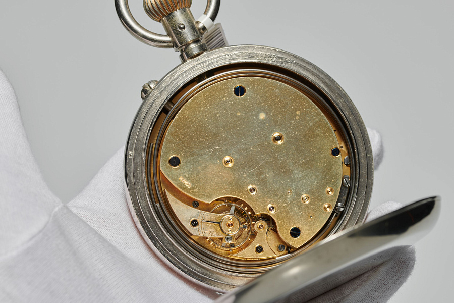 Oversized Pocket Watch 1/4 Repeater
