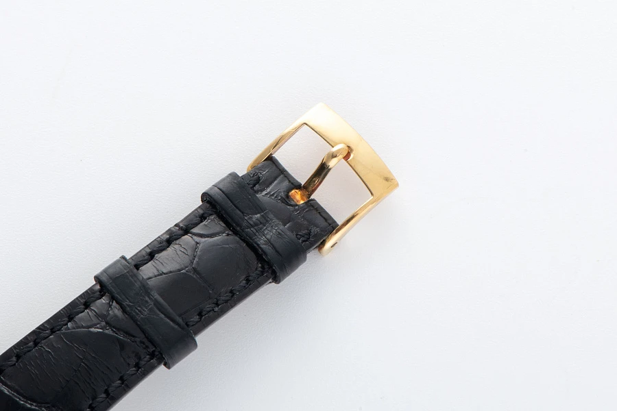 Ultra Thin Automatic Cushion Case Watch Ref. 2045 in 18k Yellow Gold