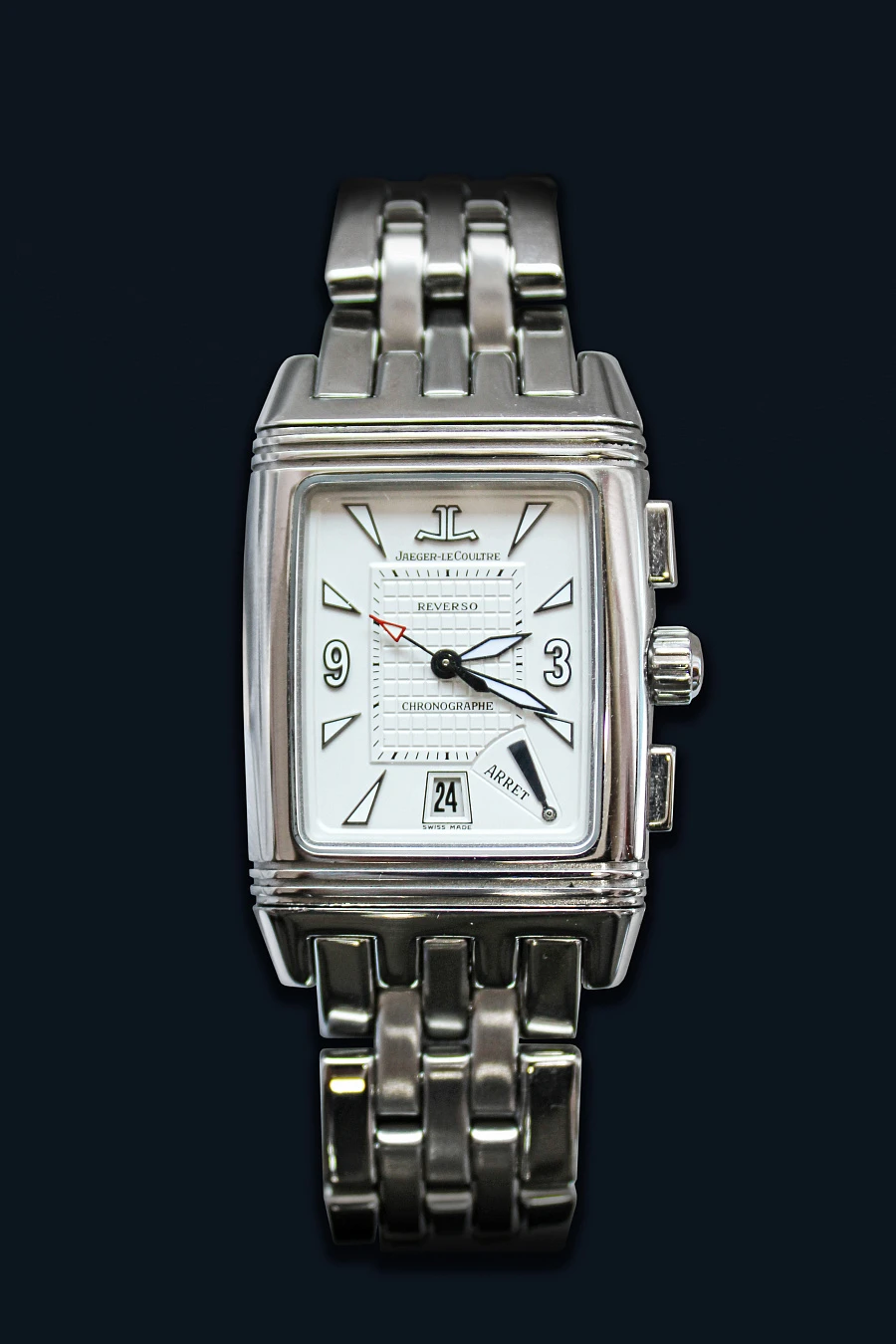 Reverso Gran’Sport Chronograph Stainless Steel