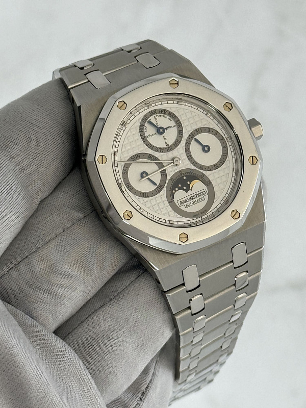 Royal Oak Perpetual Calendar Steel and Platinum, Rare