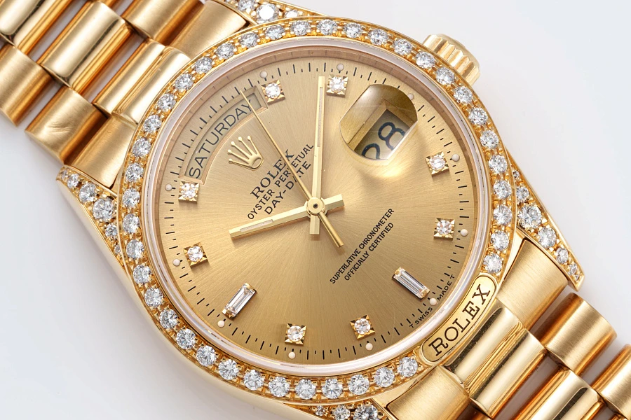 Day-Date Ref. 18138 in 18k Yellow Gold