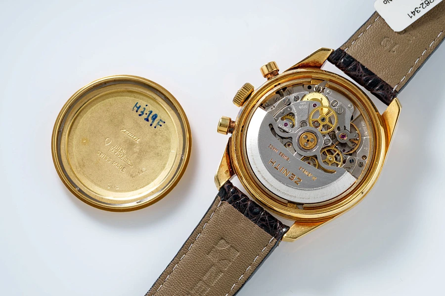 El Primero Chronograph Ref. G381 in 18k Yellow Gold