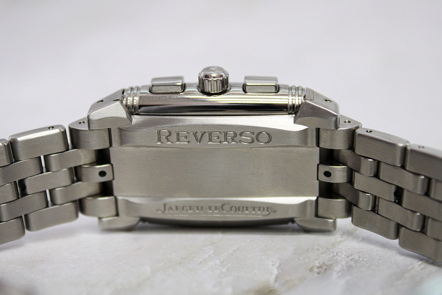 Reverso Gran’Sport Chronograph Stainless Steel