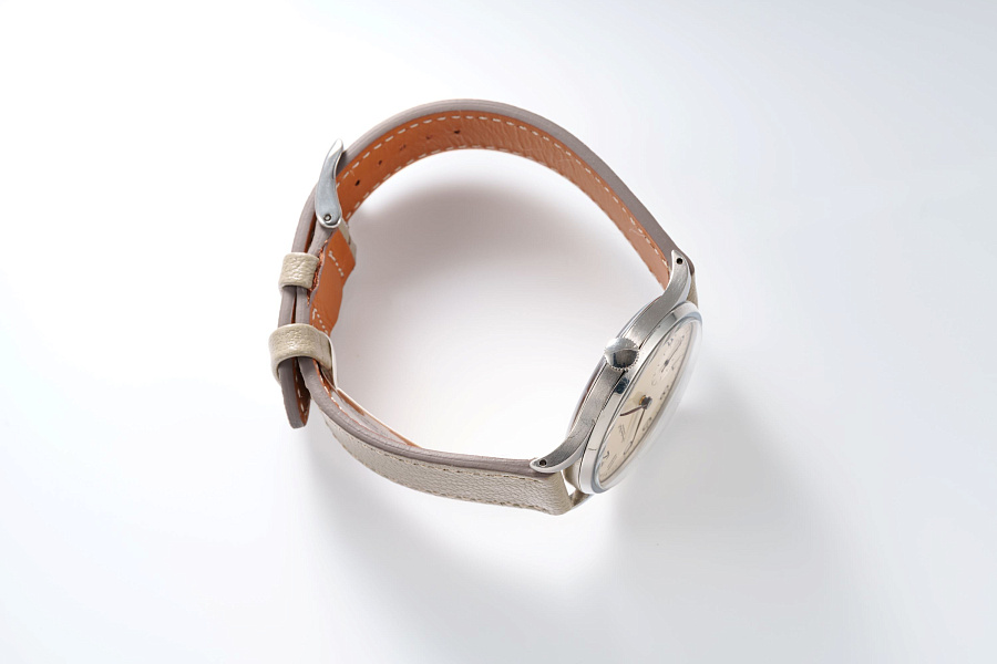 Portugieser-Style Dress Watch in Stainless Steel