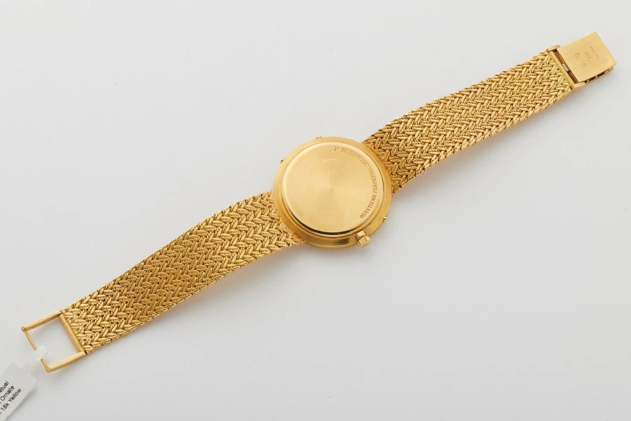 Quantième Perpetual Calendar Ref. 25549BA with Ornate Bracelet in 18k Yellow Gold