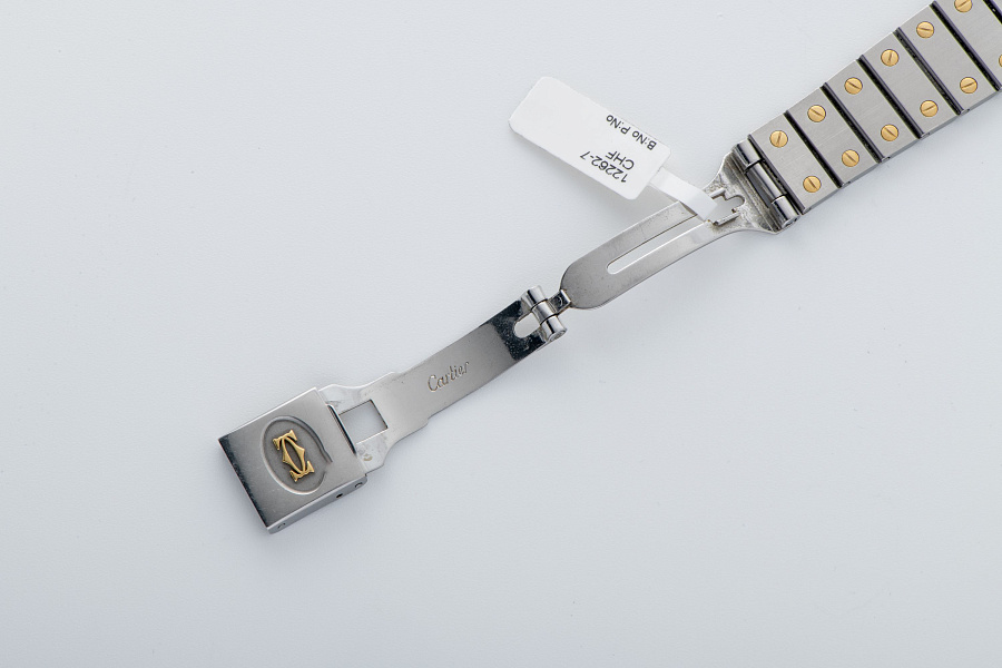 Santos Automatic Ref. 2961 in Stainless Steel and 18k Yellow Gold