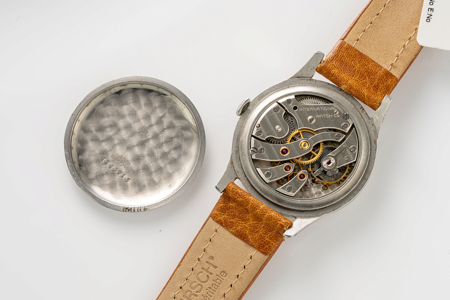 1940s Portugieser-Style Dress Watch in Stainless Steel