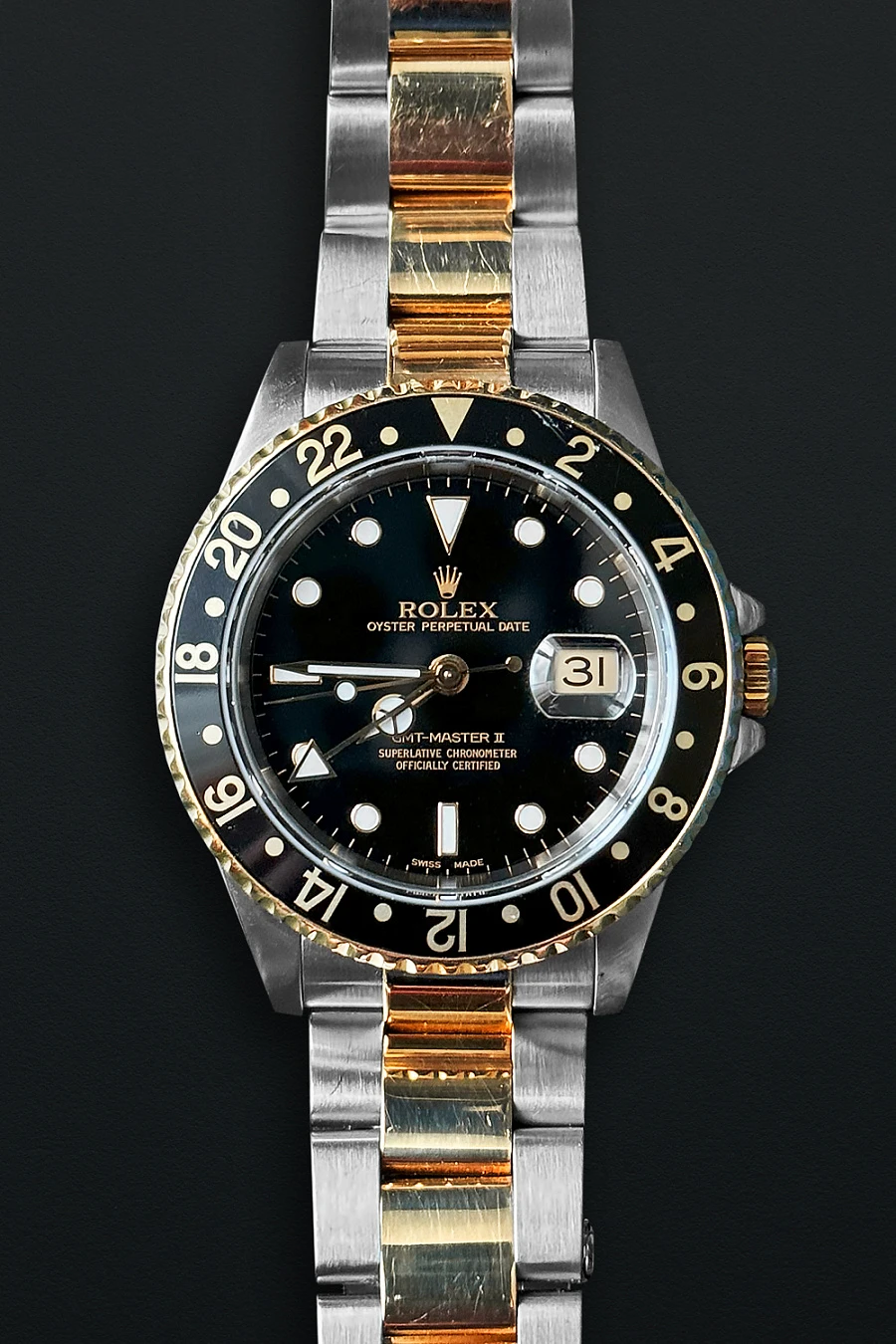 GMT-Master II Ref. 16713 in Stainless Steel and 18k Yellow Gold