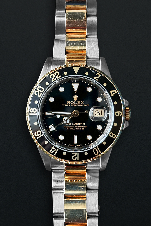 GMT-Master II Ref. 16713 in Stainless Steel and 18k Yellow Gold