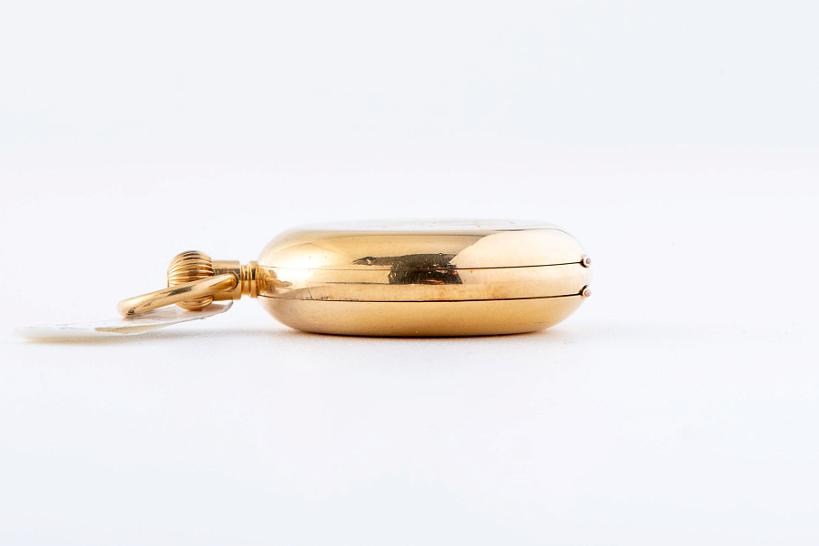 1900s Pocket Watch in 18k Yellow Gold