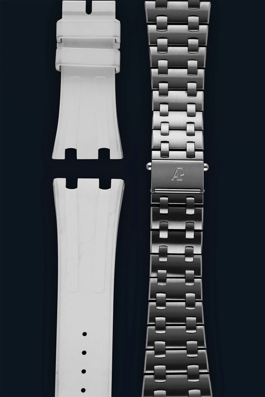 26283ST.OO Audemars Piguet Rubber Strap and Stainless Steel Bracelet