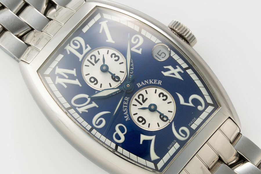Master Banker Ref. 5850 MB in Stainless Steel