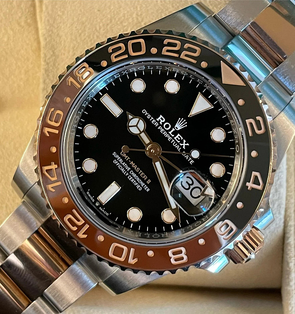 GMT-Master II 126711 ‘Rootbeer’ Everose Rolesor Original Bucherer Invoice