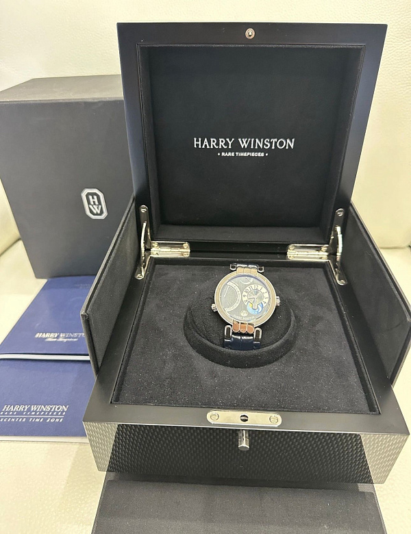 Premier Excenter Timezone White Gold