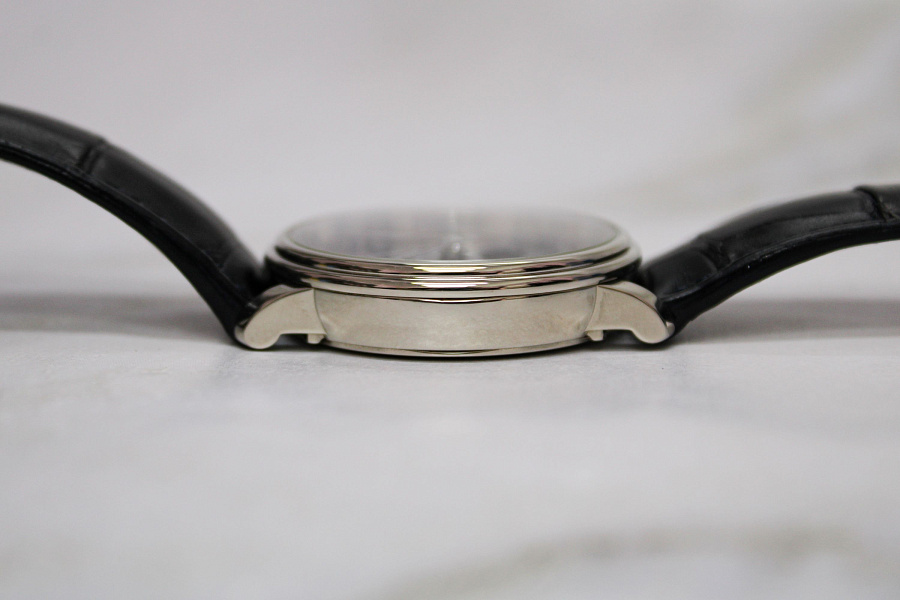 Villeret Quantième Complet in White Gold