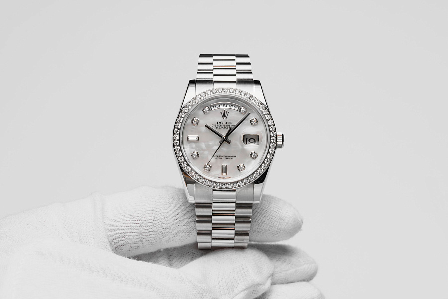 Day-Date Platinum Diamond Bezel 36mm