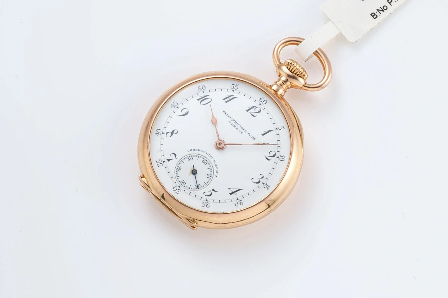 Small Pocket Watch in 18k Rose Gold