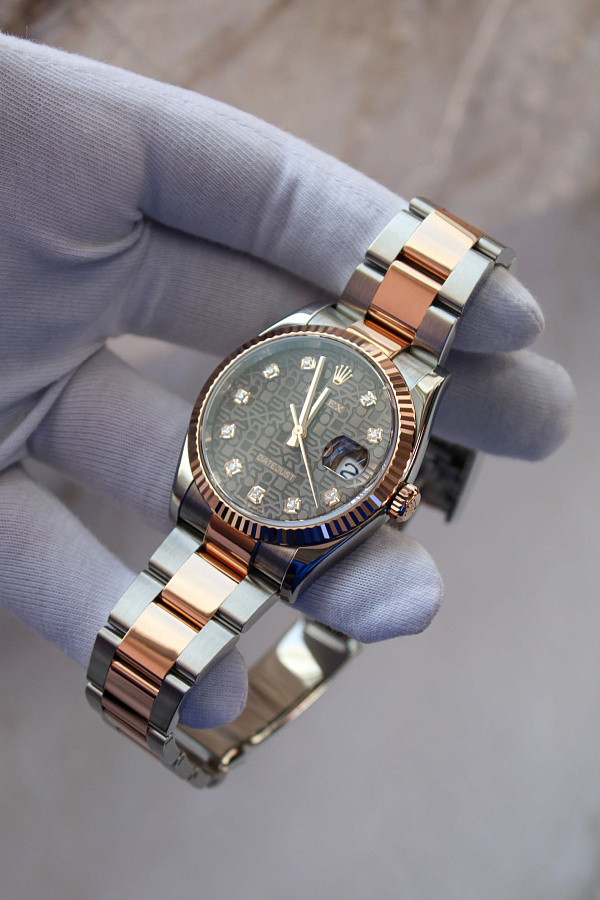Datejust ‘Everose Rolesor’ 36mm Jubilee Dial