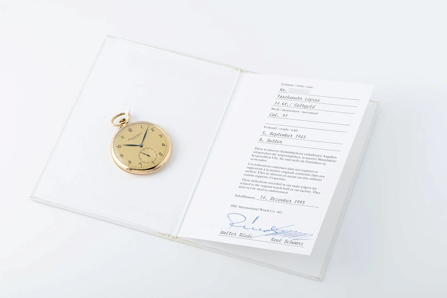 Pocket Watch in 14k Yellow Gold