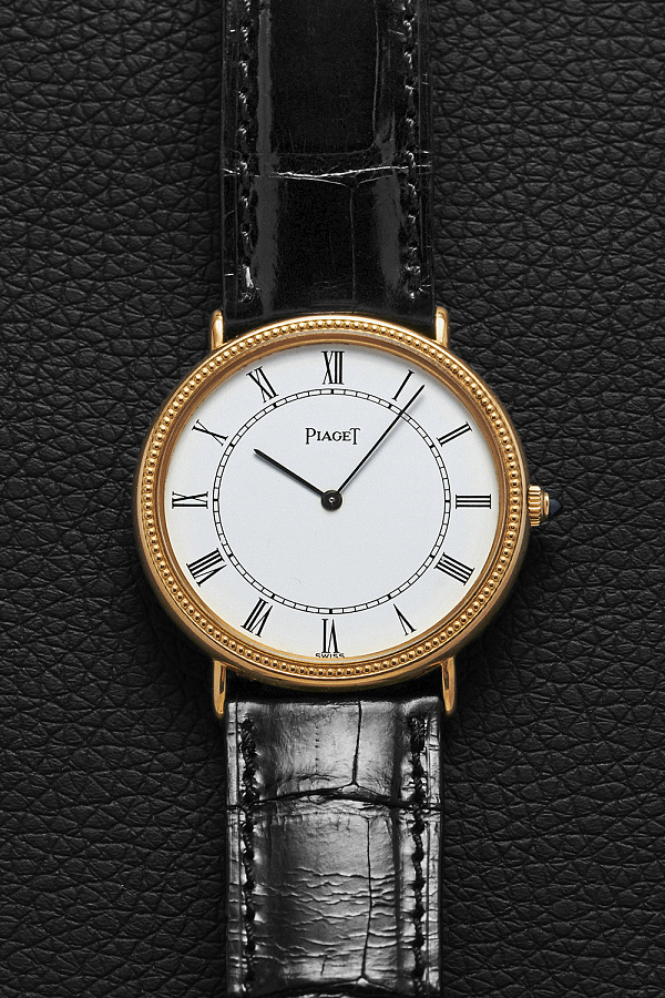 2 Hands 18k yellow gold hand-wound