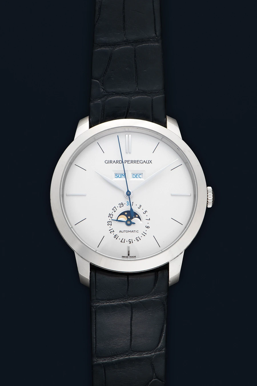 1966 Triple Calendar Ref. 49535 in 18k White Gold